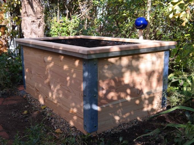 Mittelbeet 80 x 160 cm, 50 cm Höhe